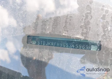 2016 Toyota Highlander Xle V6 из США, поврежденный, VIN 5TDJKRFH9GS345969